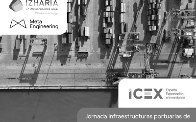 Izharia Ingeniería, empresa del grupo META ha participado en las jornadas de Infraestructuras Portuarias Brasil y Colombia 2024, organizadas por el ICEX.