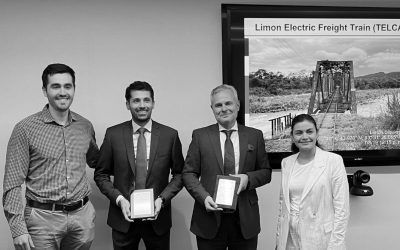 Presentación del Estudio de Factibilidad del Tren Eléctrico de Carga de Limón (TELCA) de Costa Rica en la ciudad de Nueva York.
