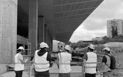 Visita a la Obra de la Estación de La Sagrera (Barcelona) 